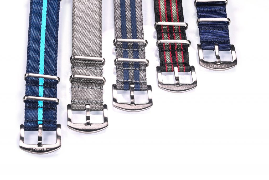 Grey Waterproof Nylon NATO Watch Bands | Hemsut | Hemsut