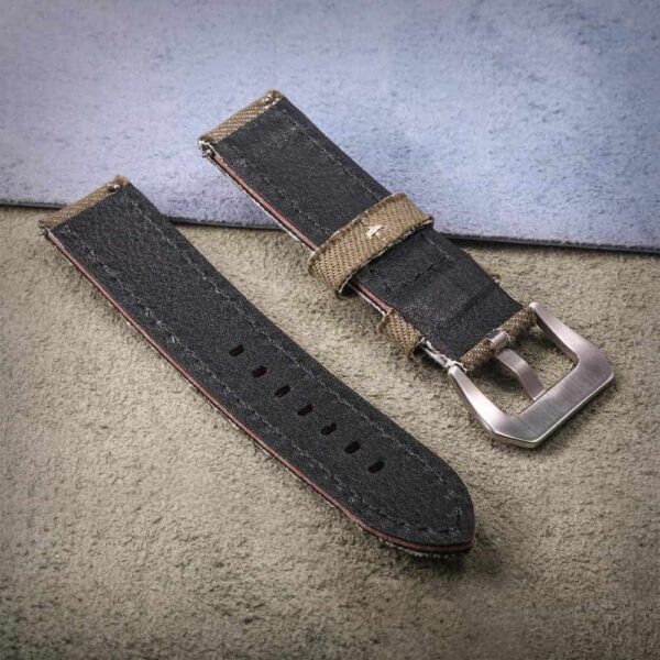 Distressed canvas hot sale watch strap