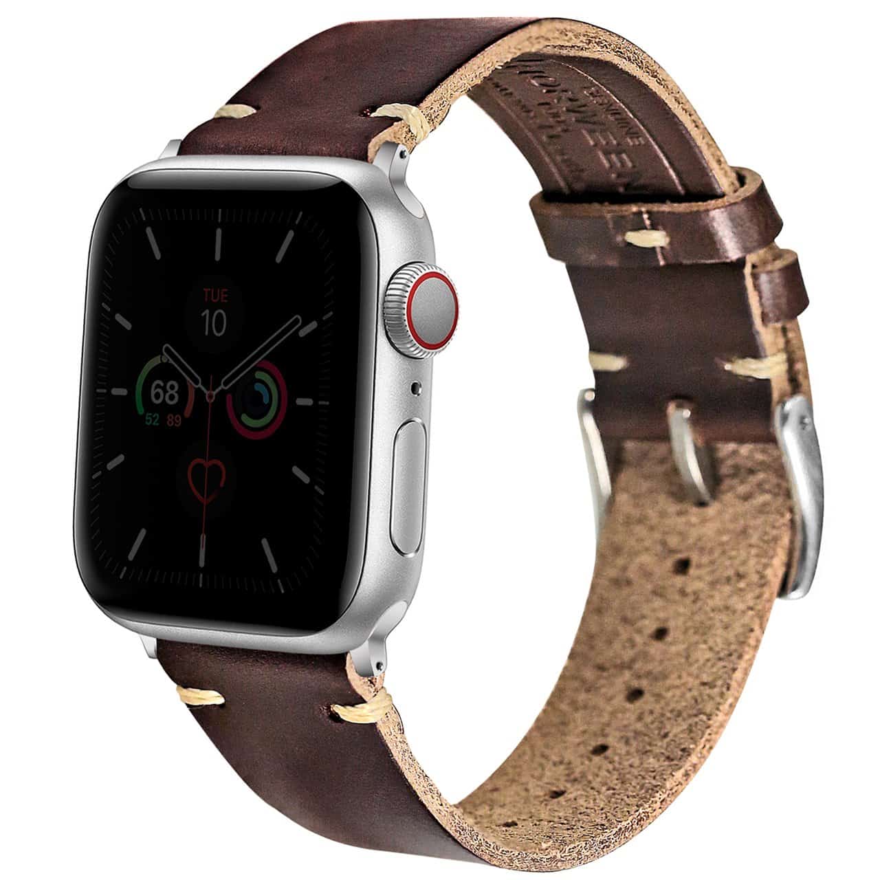 Apple Watch Bands | Horween Leather Watch Straps | Black