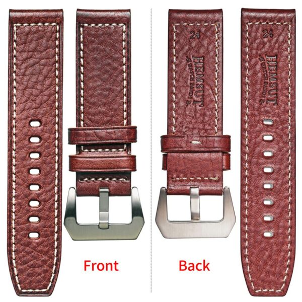 20 22 24 26 Leather Watch Bands For PANERAI | Hemsut